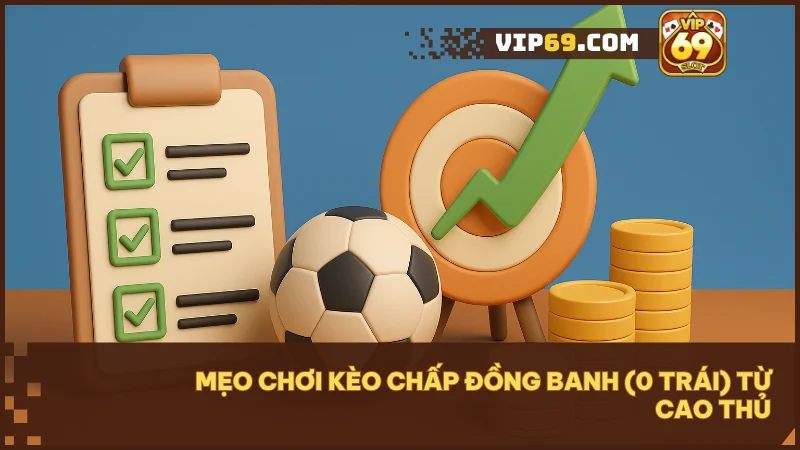 Kèo chấp đồng banh (0 trái) là gì? Hướng dẫn chơi chi tiết và mẹo hiệu quả 5 Chờ đội hình ra sân, tránh đặt sớm và quản lý vốn hợp lý.